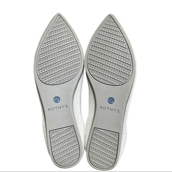 ROTHY’S The Point Flax Birdseye Ballerina Flat - Picture 7 of 7